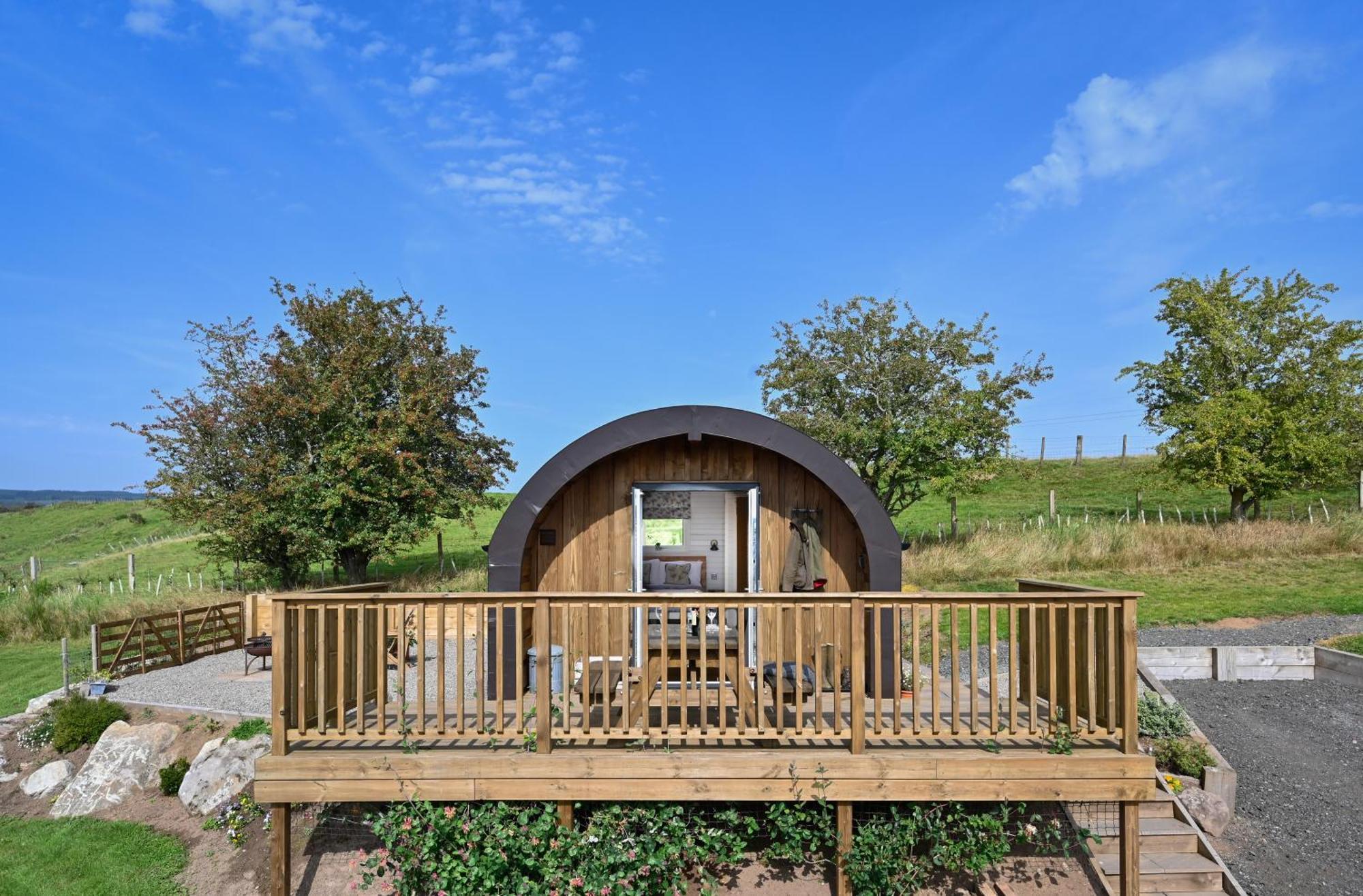 Apartament Luxury Glamping Pods - The Heft & The Hirsel Glasgow Zewnętrze zdjęcie